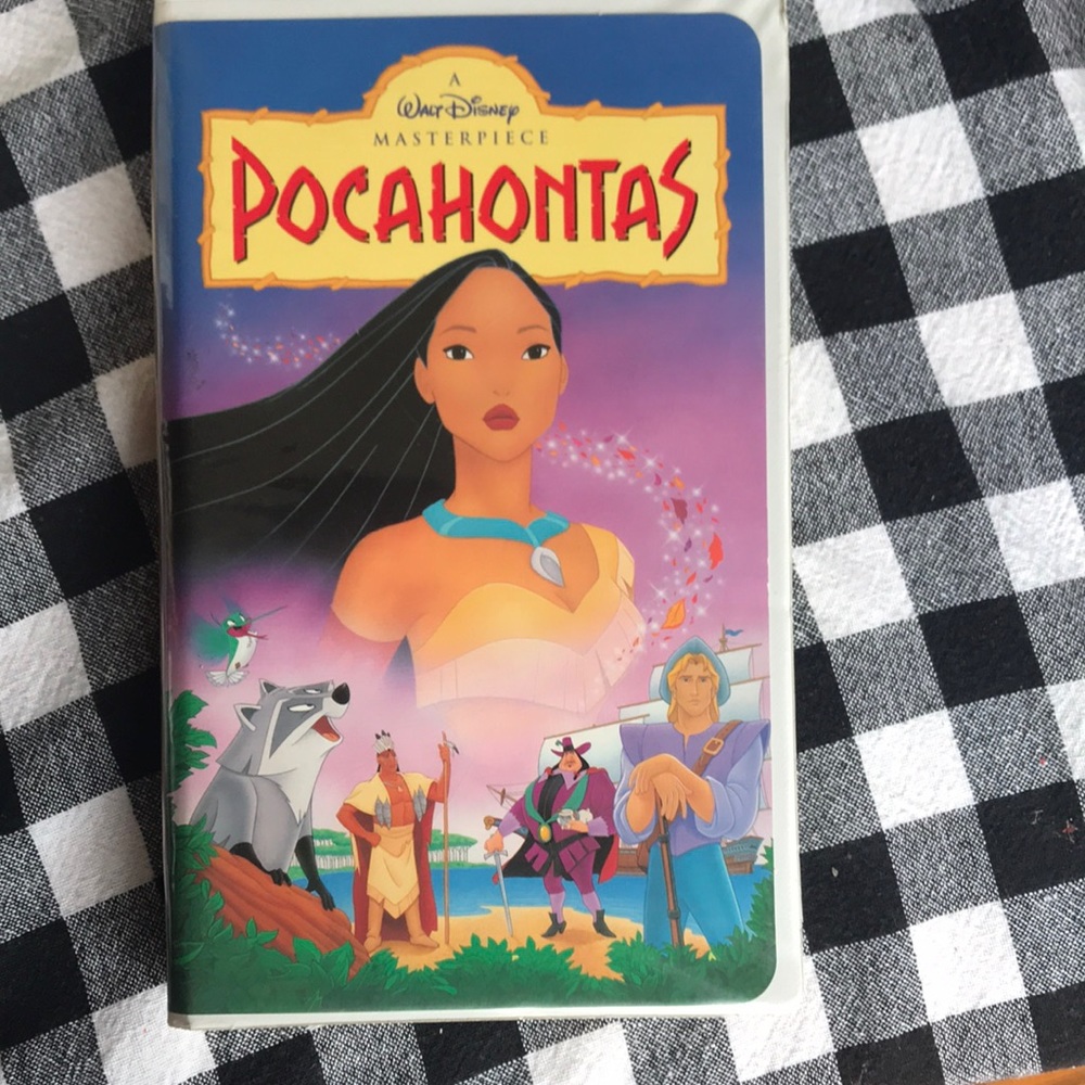 Vintage Walt Disney “Pocahontas” VHS